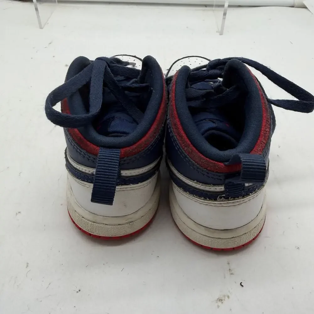 Nike Air Jordan 1 Mid Olympic Kids Toddler 9C Basketball Sneakers BQ6933-104